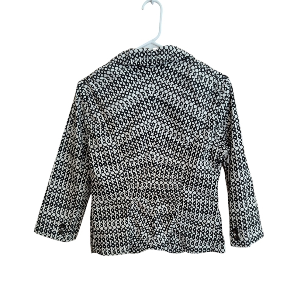 CAbi duJour Crop 3/4 Sleeve Blazer/Jacket Style #289 Size 4 - Picture 2 of 7